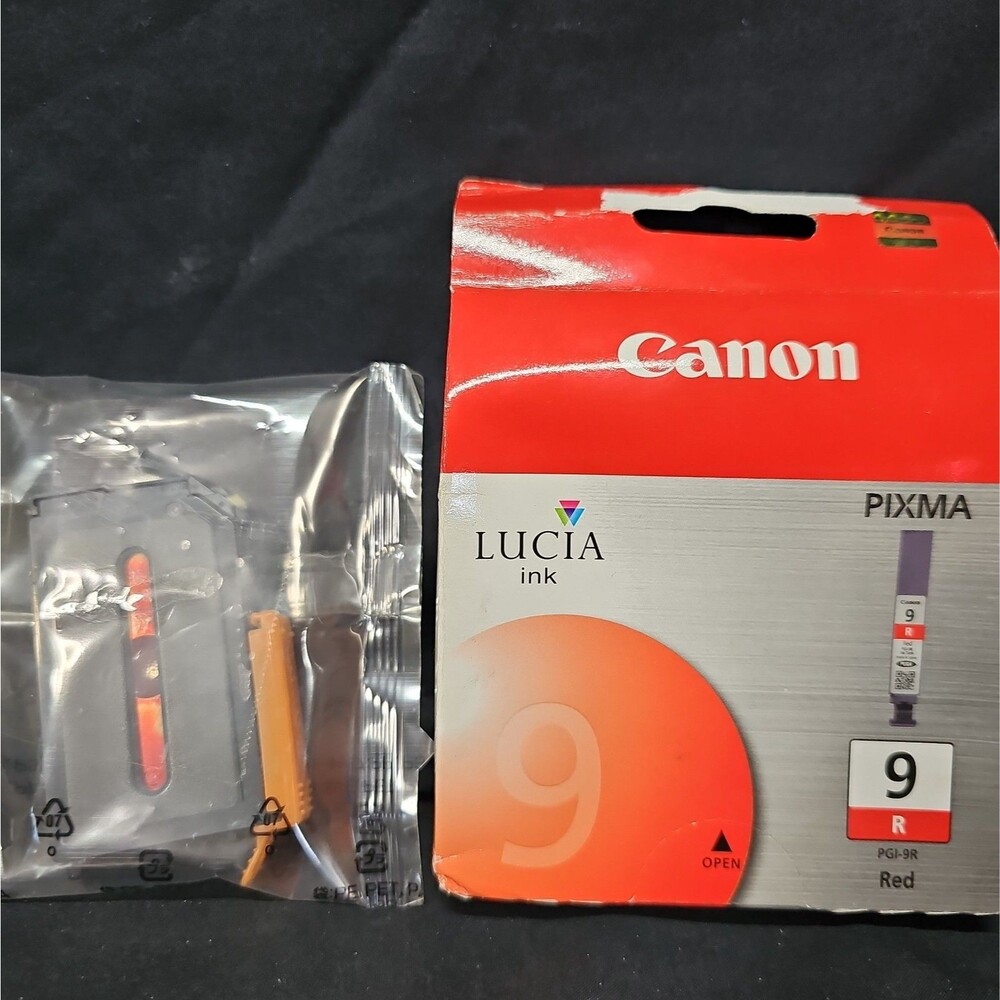 Lucia Ink Genuine Canon Pixma Ink Red PGI-9R Pair